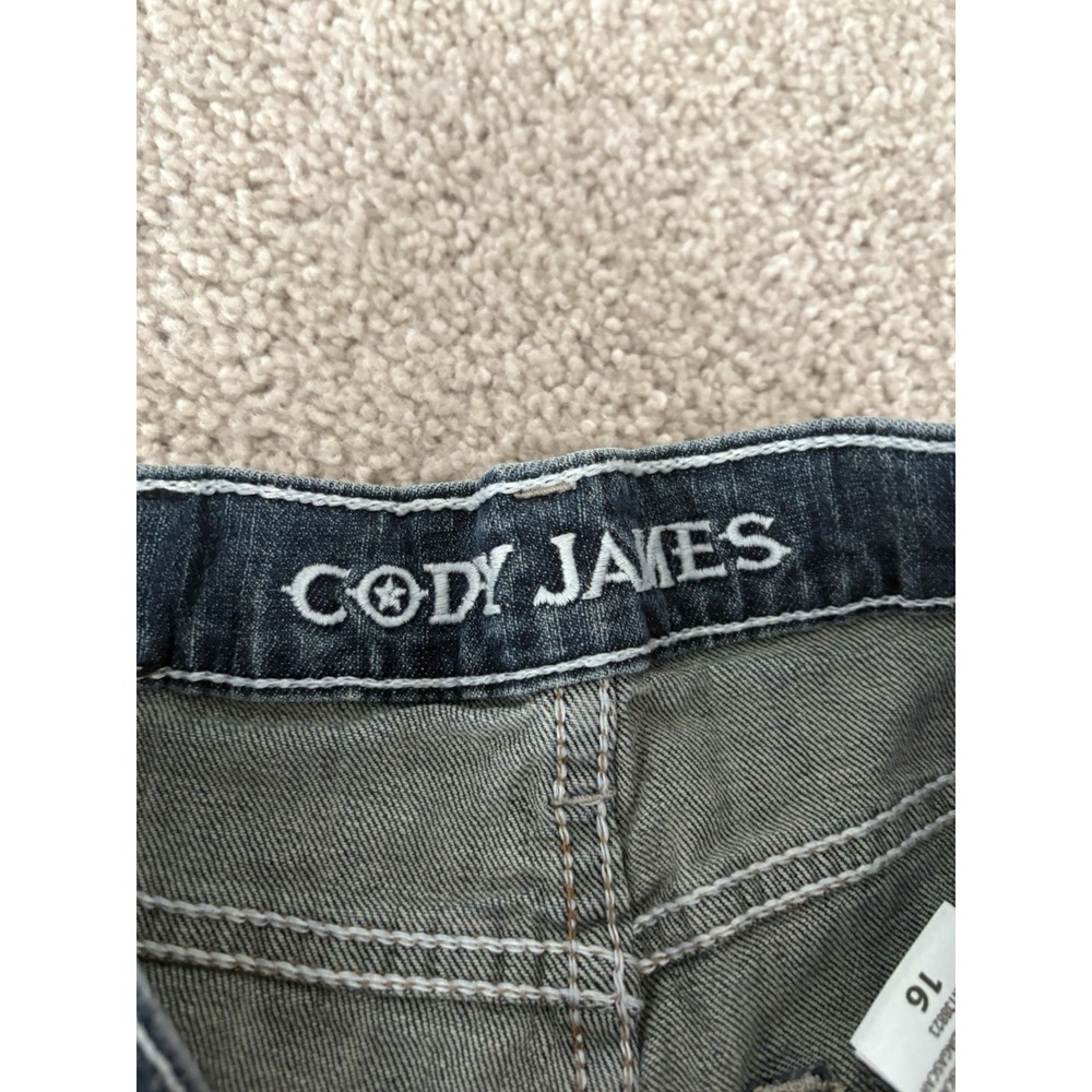 Cody James Boys Size 16 Jeans Western Cowboy Bootcut Denim Blue - Picture 4 of 6